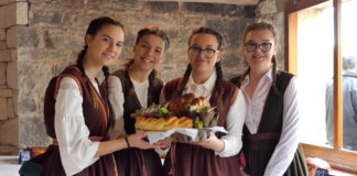 Istrijanske pinci pod čerepnjon na ugnjišće