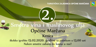 U subotu druga Smotra vina i maslinovog ulja Općine Marčana