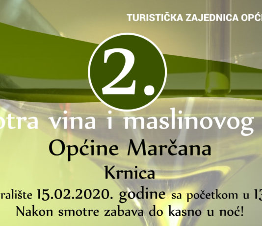 U subotu druga Smotra vina i maslinovog ulja Općine Marčana