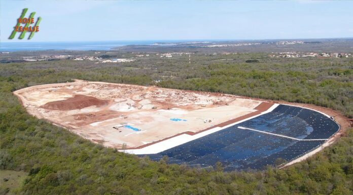 Radovi na izgradnji sustava za navodnjavanje Červar Porat – Bašarinka