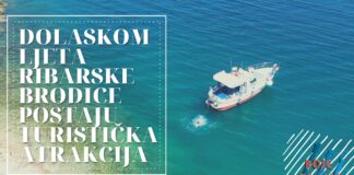 Dolaskom ljeta ribarske brodice postaju turistička atrakcija