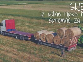 Sijeno iz doline rijeke Mirne spremno za izvoz
