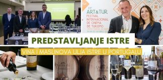 Predstavljanje istarskih vina i maslinovih ulja u Portugalu