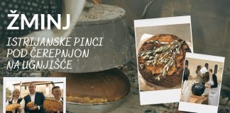 ŽMINJ: Istrijanske pinci pod čerepnjon na ugnjišće