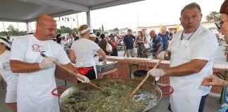 Na Fešti od puži – Festa delle cioche u Galižani pripremljeno je rekordnih 70 kilograma puževa