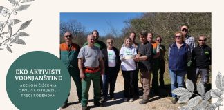 Eko aktivisti Vodnjanštine akcijom čišćenja proslavili treći rođendan