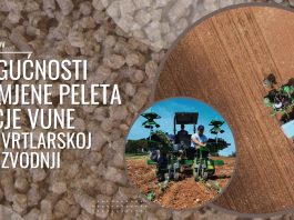 Mogućnosti primjene peleta ovčje vune u povrtlarskoj proizvodnji