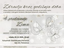 PREMANTURA: Predavanje Zimska ravnoteža – očuvanje zdravlja u sezoni niskih temperatura