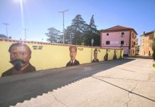 Vodnjan dobio mural posvećen lokalnim velikanima koji su obilježili povijest grada