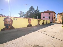 Vodnjan dobio mural posvećen lokalnim velikanima koji su obilježili povijest grada