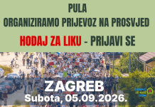 Pula ide u Zagreb: Zelena Istra organizira prijevoz na prosvjed „Hodaj za Liku“